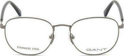 Gant Metal Eyeglass Frame Gray GA3196 008