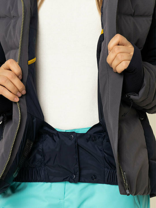 Salomon Icetown Women's Ski & Snowboard Jacket Gray LC1209200
