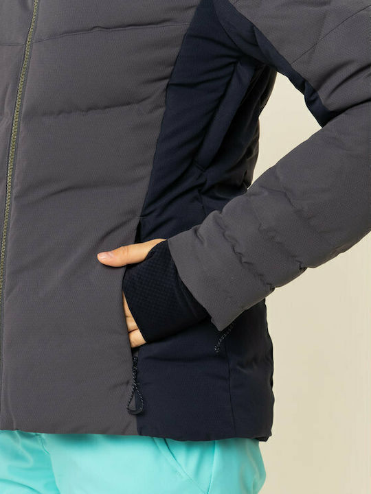Salomon Icetown Women's Ski & Snowboard Jacket Gray LC1209200