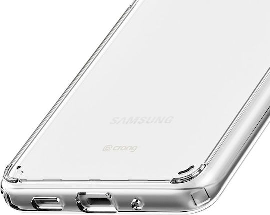 Crong Crystal Shield Back Cover Σιλικόνης Διάφανο (Galaxy S20 Ultra)