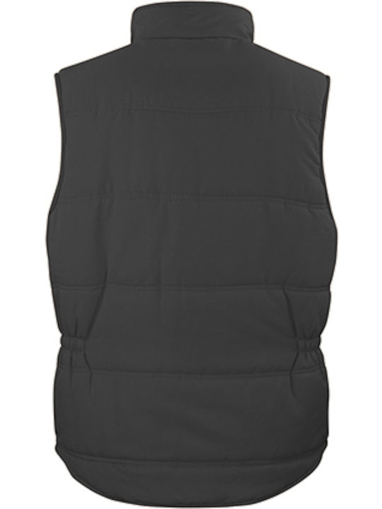 Men's Sleeveless Jacket Black