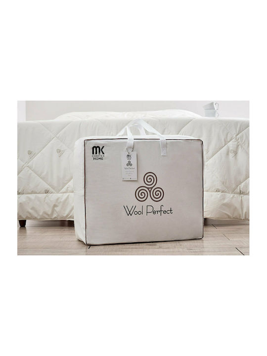 Cokitex Пухено Единично Вълнено 160x220бр Wool Perfect Слонова кост 13.5 togs Togs