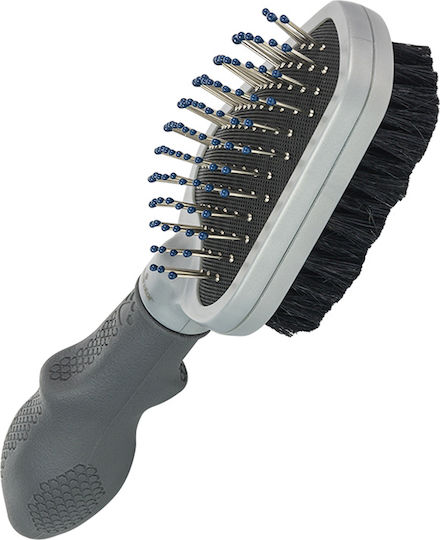 FURminator Grooming Brush Χτένα Small για Διάφορα Μήκη Τρίχας Διπλής Όψης για Περιποίηση Τριχώματος Μαύρο