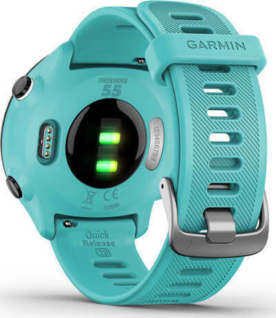 Garmin Forerunner 55 42mm Waterproof Smartwatch with Heart Rate Monitor (Aqua)
