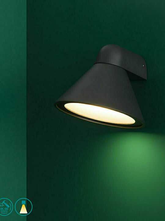 Faro Barcelona Pals Wall-Mounted Outdoor Hat Light E27 IP65