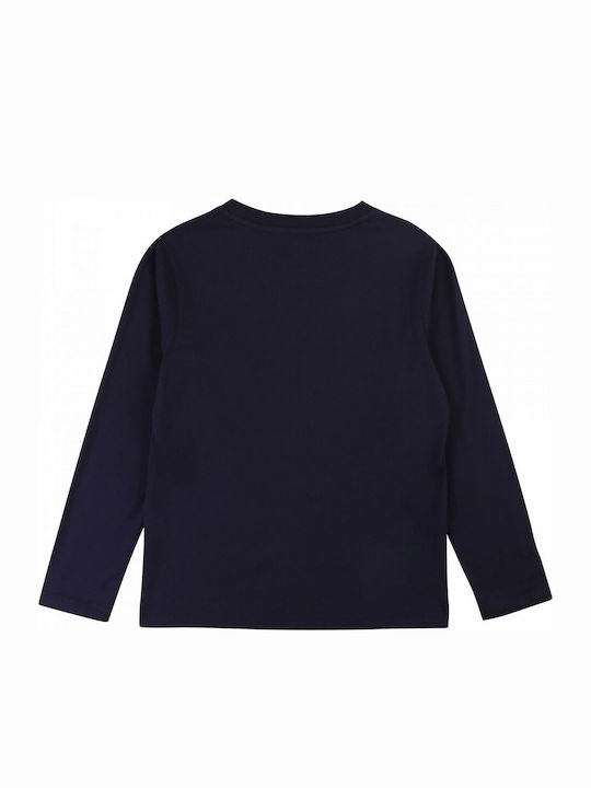 Timberland Kids Blouse Long Sleeve Navy Blue