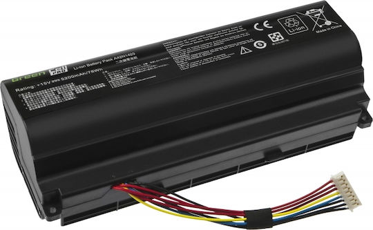 Green Cell Συμβατή Μπαταρία για Asus ROG G751/G751J/G751JL/G751JM/G751JT με 5200mAh