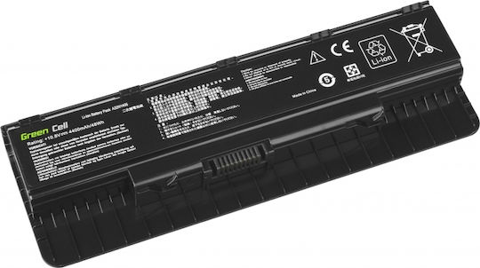 Green Cell Compatible Battery for Asus G551/G551J/G551JM/G551JW with 4400mAh