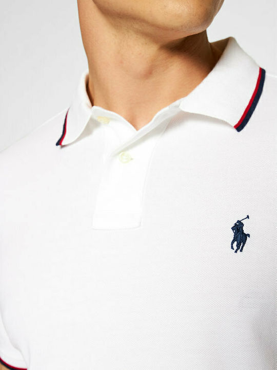 Polo Short Sleeve White Blouse