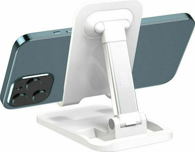 XO C67 Desk Stand for Mobile Phone in White Colour