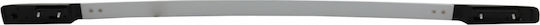 Car Roof Bars Metallic for Ford Ranger for Cars with Factory Bars Set with Roof Rack Legs Silver