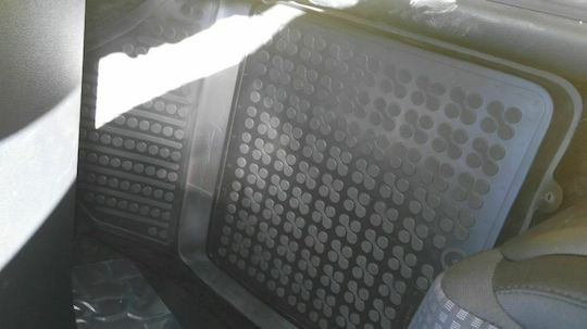 Rezaw Plast Set of Front and Rear Mats 3pcs Tray Type for Kia XCeed Hyundai i30 2014+ Black