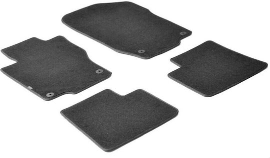 Lampa Set of Front and Rear Mats 4pcs for Mercedes-Benz ML 2011+ Black