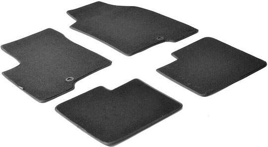 Lampa Set of Front and Rear Mats 4pcs for Ford B-Max 2015+ Black