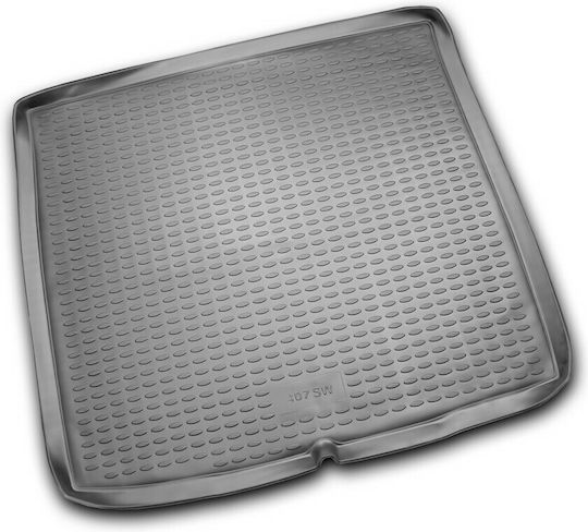 Novline Trunk Mat Tray Type for Peugeot 407 Gray