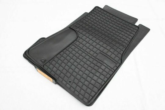 Frogum Set of Front and Rear Mats 4pcs for Ford Mustang 2004-2014 Black