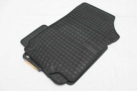 Frogum Set of Front and Rear Mats 4pcs for Seat Mii Skoda Citigo Volkswagen Up 2011 Black