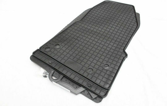 Petex Μπροστινά Πατάκια 2τμχ για Ford Tourneo / Transit Custom 2012+ Μαύρα