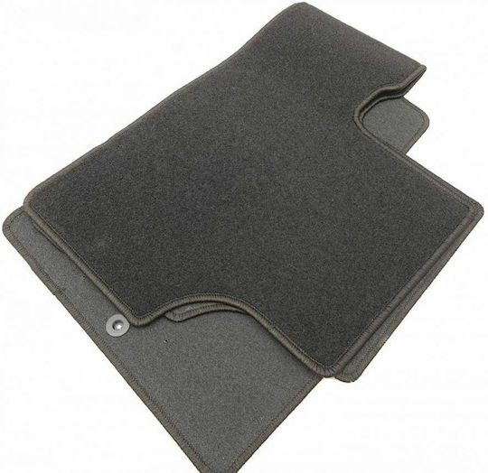 Petex Set of Front and Rear Mats 4pcs for Peugeot Partner Citroen Berlingo 1999-2008 Black