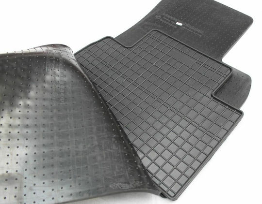 Frogum Set of Front and Rear Mats 4pcs for Kia Niro 2014 Black