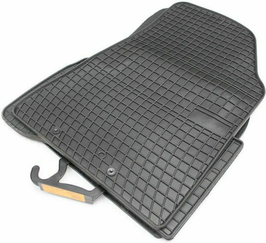 Frogum Set of Front and Rear Mats 4pcs for Kia Niro 2014 Black