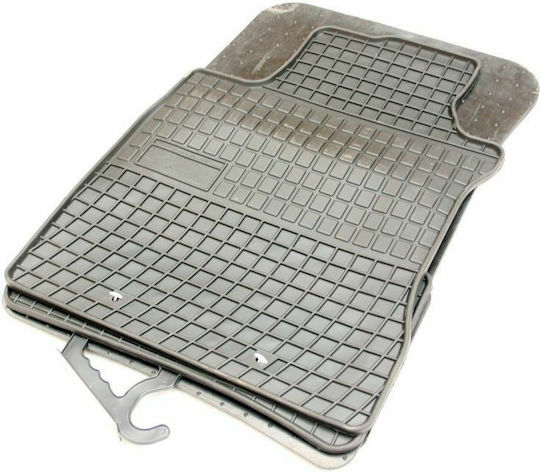 Frogum Σετ Μπροστινά και Πίσω Πατάκια 4τμχ για Renault Modus 2004-2013 Μαύρα