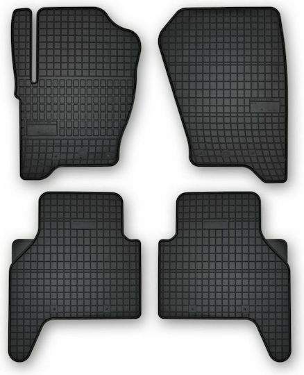 Frogum Σετ Μπροστινά και Πίσω Πατάκια 4τμχ για Land Rover Range Rover Sport 2005-2012 Μαύρα