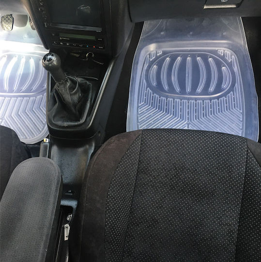 Auto Gs Covorașe Față Universal Tip Tavă 2buc din Furtun Transparente