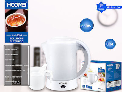 Hoomei Kettle 600ml 650W White