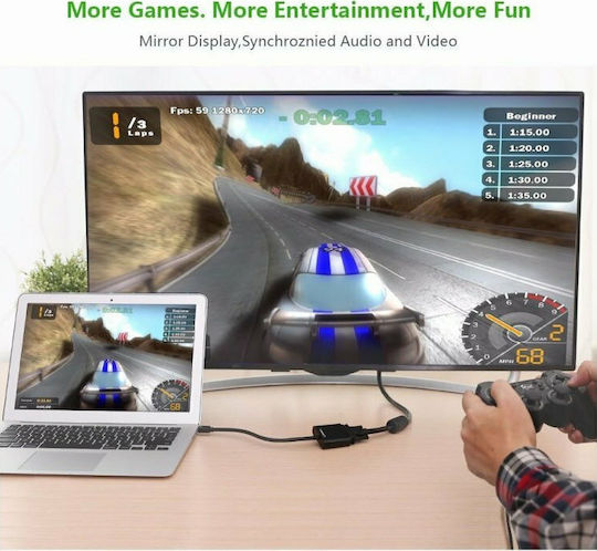 Ugreen Konverter VGA weiblich zu Mini-DisplayPort männlich 1Stück 10459