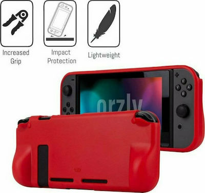 Orzly Essential Pack Bausatz für Schalter in Rot Farbe