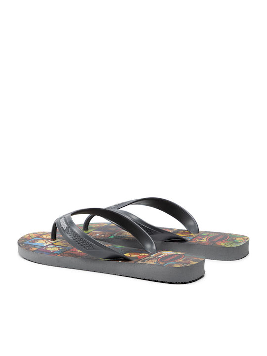 Top Max Street Fighter Ανδρικά Flip Flops Γκρι