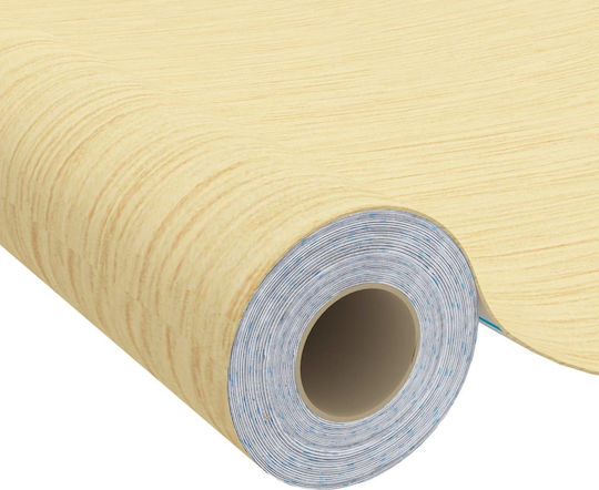 Dekorativer Aufkleber Möbel Japanese Oak 2Stück 500x90cm vidaXL