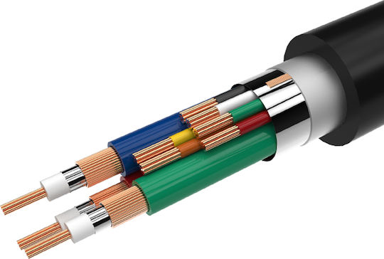 Unitek VGA male to VGA male Black 10m Cable (Y-C506G)