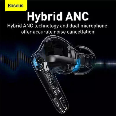 Baseus SIMU S2 In-ear Bluetooth Handsfree Căști cu Carcasă de Încărcare Alά