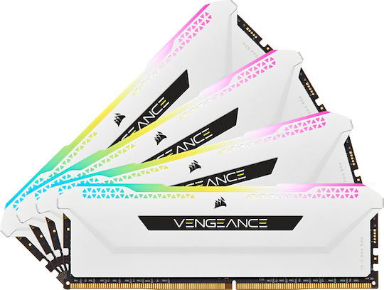 Corsair Vengeance RGB Pro SL 32GB DDR4 RAM with 4 Modules (4x8GB) and 3600 Speed for Desktop