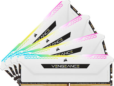 Corsair Vengeance RGB Pro SL 64GB DDR4 RAM mit 4 Modulen (4x16GB) und Geschwindigkeit 3600 für Schreibtisch