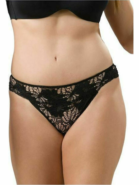 Amelia Women's Brazil with Lace Black