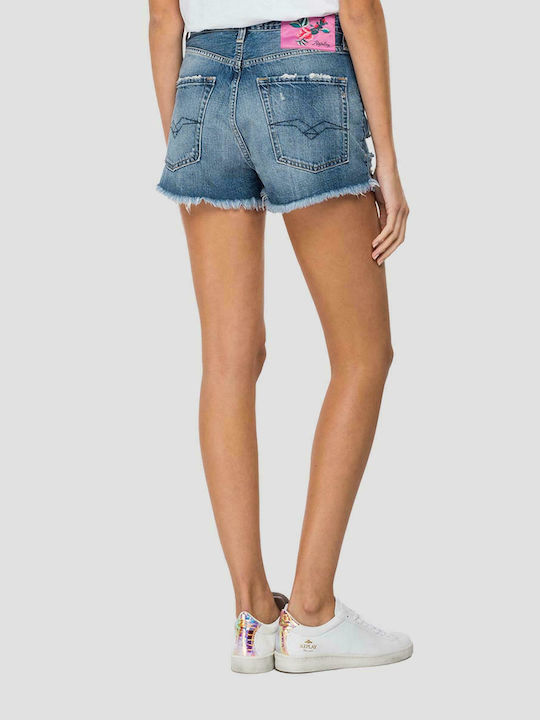 Replay Women's Jean Shorts Blue