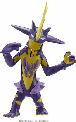 Jazwares Miniatur-Spielzeug Pokemon Battle Feature Figure Toxtricity Pokemon für 4+ Jahre 11cm PKW0161