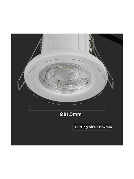 V-TAC Waterproof Outdoor Ceiling Spot with Integrated LED 5W in White Color 8177