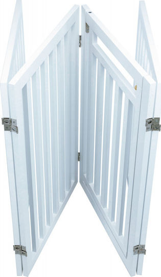 Trixie Divider Dog with Door 60x160x81cm in White Color 60 x 60 x 81cm