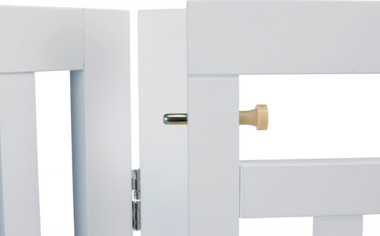 Trixie Divider Dog with Door 60x160x81cm in White Color 60 x 60 x 81cm