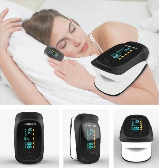 Contec Jumper JPD-500D Oximetru de Puls Degetul Negru