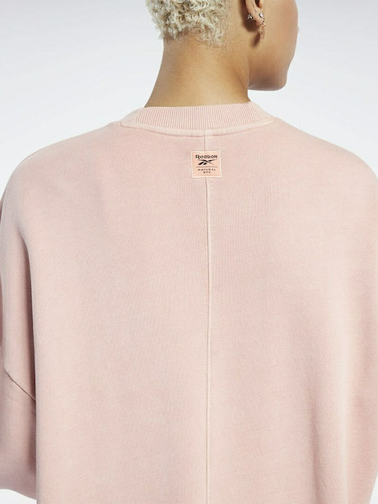 Classics Natural Dye Mini Αθλητικό Φόρεμα Μακρυμάνικο Frost Berry