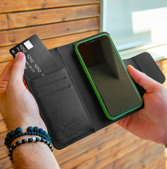Celly Duomo Caz carte până la 6.5" Negru