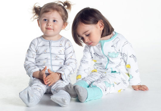 Owli Summer Sleeping Bag with Feet Zoo Zoo 0.2 Tog Green
