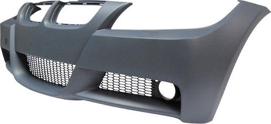 Carner Stoßstange Auto Vorderseite Kompatibel mit BMW Serie 3 E90 2005-2008 M-Tech