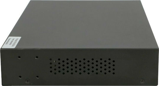 Extralink Viktor Managed L2 PoE Switch with 8 Gigabit (1Gbps) Ethernet Ports and 2 SFP Ports