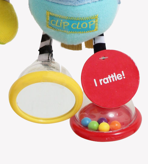 Playgro Pendant Toy for Car with Mirror Dingly Dangly for 0++ Months 0101140